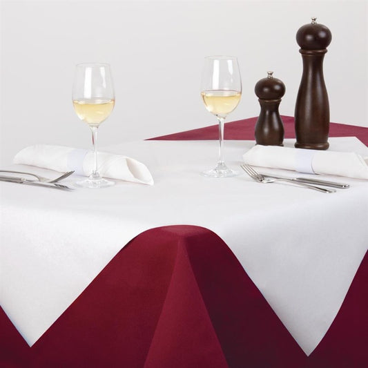Surnappes blanches en papier Tork (lot de 25) - EQUIPEMENT RESTAURATION 