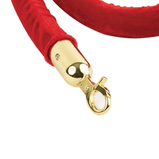 Cordon d accueil Bolero rouge - EQUIPEMENT RESTAURATION 