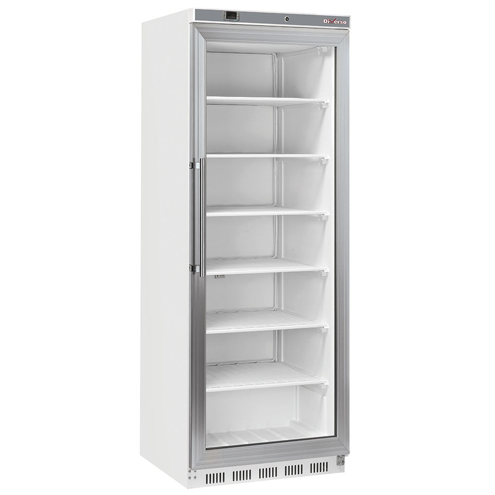 Armoire congélateur porte vitrée statique ventilée - 600 L - Blanc - WR-NG61-LV - ARMOIRE CONGÉLATEUR VITRÉE STATIQUE