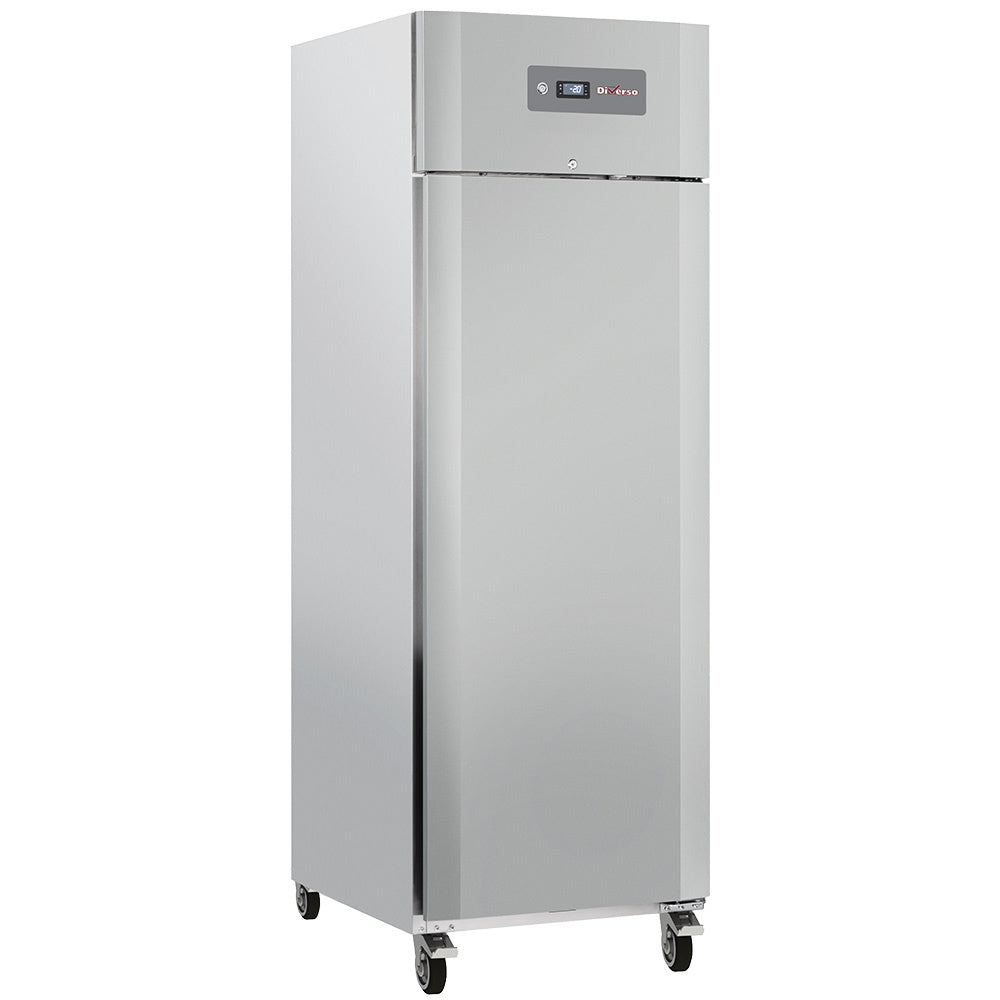 Armoire congélateur ventilée, 1 porte GN 2/1, sur roues et avec freins - 600 L - WR-GN06-1B - EQUIPEMENT RESTAURATION 