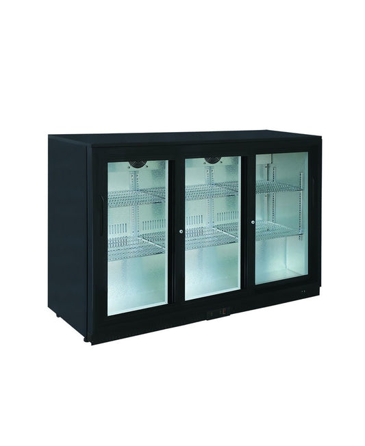 Arrière-bar réfrigéré LG320S – 3 portes coulissantes vitrées