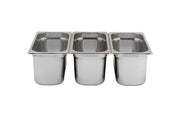 Bac gastronorme GN1/3 - Inox - 13150 - EQUIPEMENT RESTAURATION 
