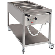 Bain marie mobile - 3x GN1/1 - WR-BM30-30 - EQUIPEMENT RESTAURATION 