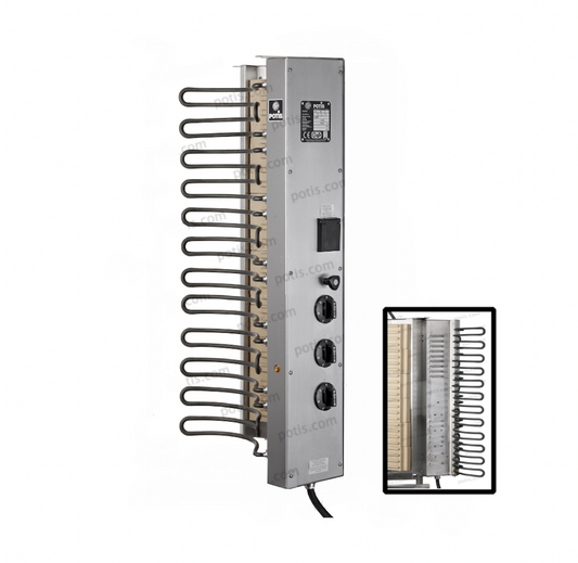Boitier 9000W | Marque: Potis PT0186 - MACHINE A KEBAB