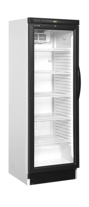 Armoire Frigorifique Professionnelle À Boissons Marque CEV Référence CEV425 1 LED Charnières Côté Gauche