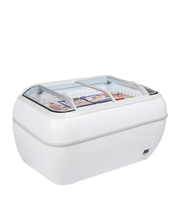 Armoire Frigorifique Positive À Deux Portes TWIN HEAD CF Réfrigérateur Congélateur Pour Supermarché