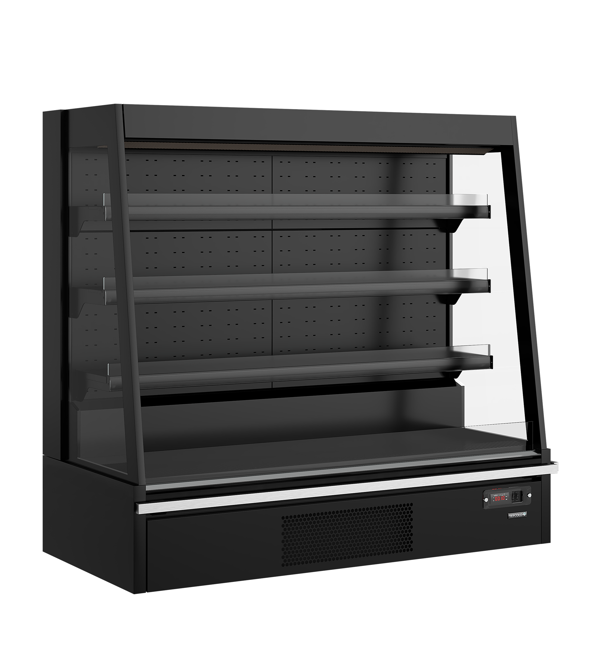 Armoire Frigorifique Galaxy Plus GPL14 Black HC Vitrine Réfrigérée Pour Supermarché Façade Ouverte