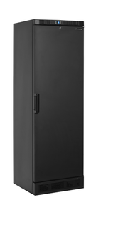 CPP1380E Armoire Réfrigérante Cave À Vin 2 Portes Noire Porte PVC 6 Tablettes Bois Dégivrage Automatique Ventilé
