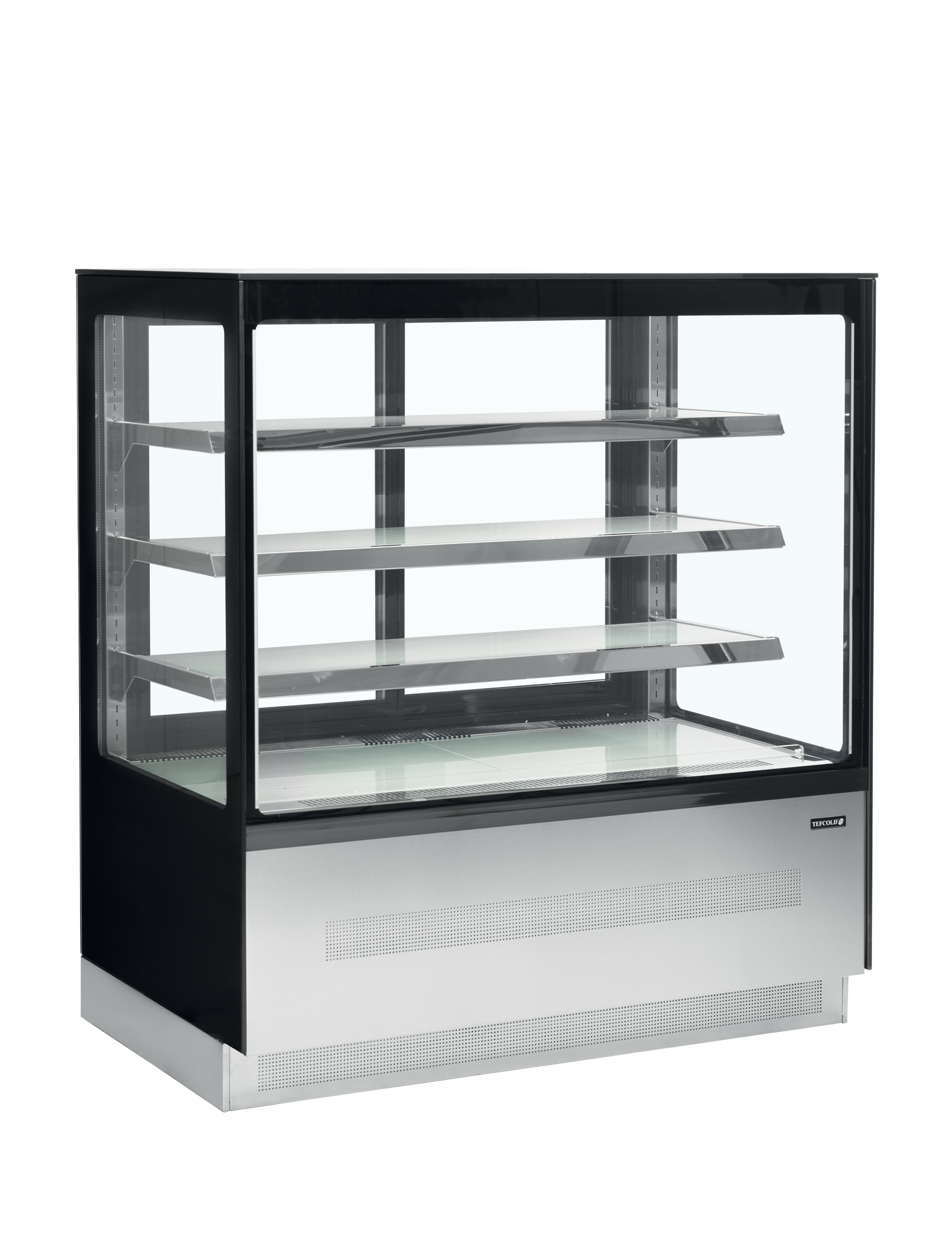 Armoire Frigorifique Professionnelle 3 Portes LPD 1203F Noir Comptoir Réfrigéré Pro