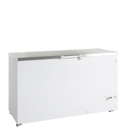 FR505S SL Congélateur Coffre De Crème Glacée FR SL Blanc Ou Inox Avec Revêtement Intérieur En Acier Peint