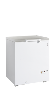 FR205S SL Congélateur Coffre Pour Crème Glacée Série FR SL Blanc Couvercle Plein Inox