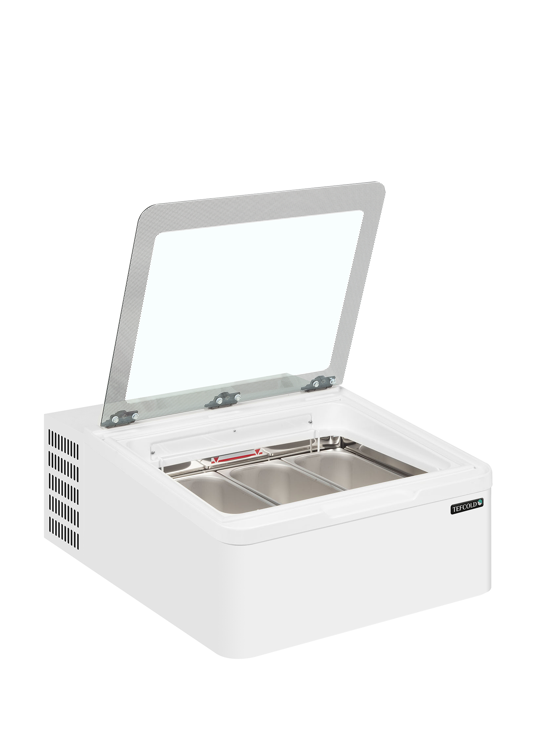 Congélateur De Crème Glacée ICE3 Armoire Réfrigérée Comptoir Version 2 Bacs Napoli