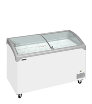 Armoire Frigorifique NIC Congélateur Crème Glacée NIC401SCEB 2 Portes Positif Négatif Roues