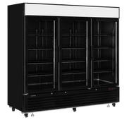 Armoire Frigorifique Négative Professionnelle 2 Portes Congélateur Vertical De Vitrine LGF-B LGF7500B