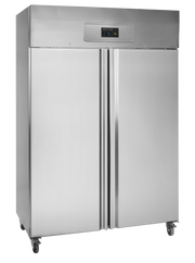 Armoire Frigorifique Vertical RK1010 Inox SS304 Froid Ventilé Avec Roues Professionnelle
