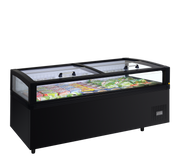 Armoire Frigorifique View HC B 2 Portes Positive Négatif Réfrigérateur Congélateur Professionnel de Supermarché