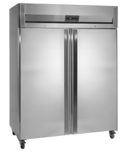 Congélateur Vertical GN2/1 RF1420C Armoire Frigorifique Négative RK-X Inox SS304 Roues