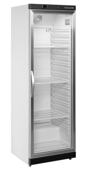 Armoire Frigorifique Positive À 2 Portes Et Porte Vitrée Blanche UR400G Référence URG