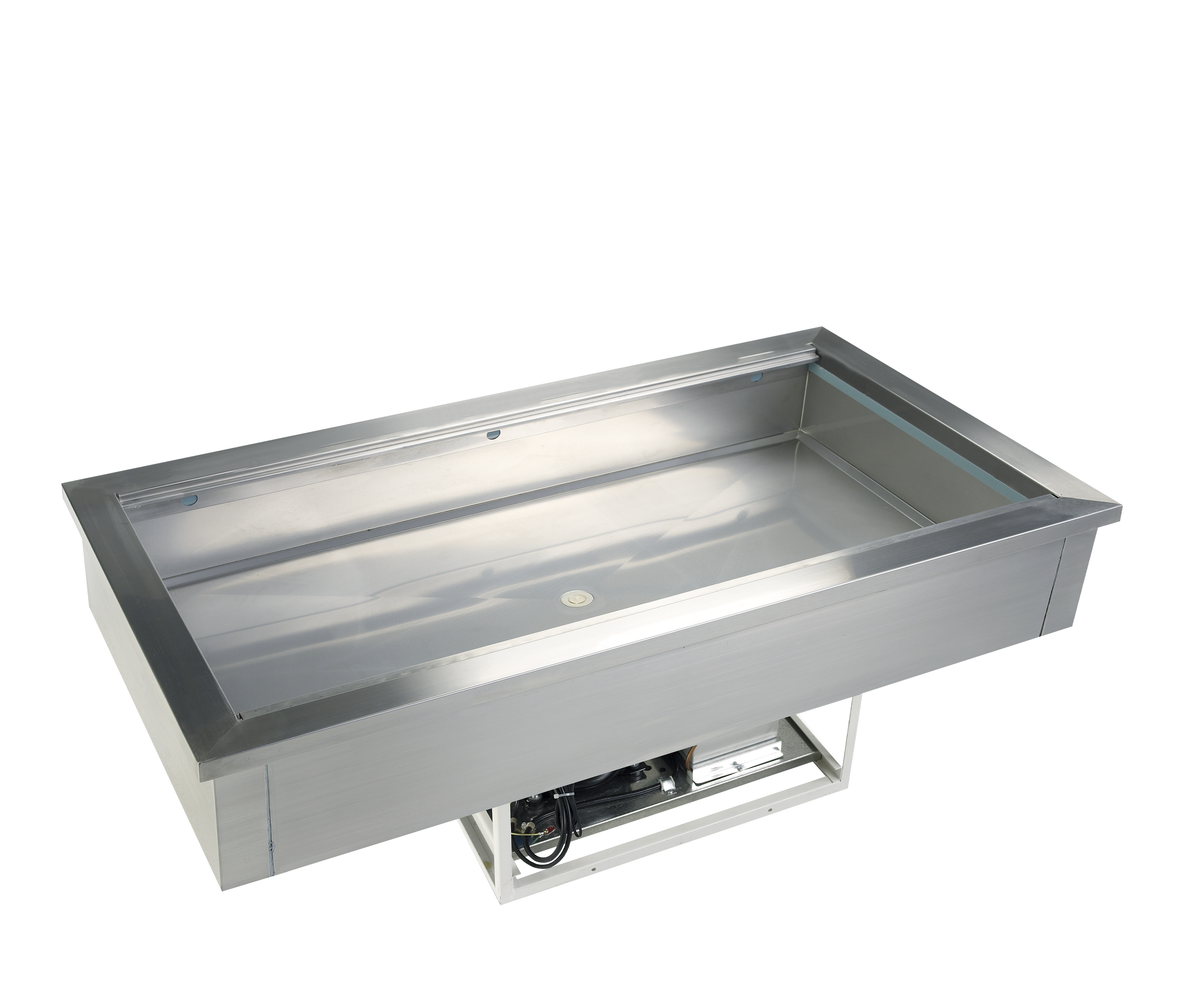 CW Cuve De Refroidissement GN1 1 CW4 En Acier Inox SS304 Pour Buffet HoReCa Professionnel Cuisine
