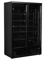 Atom Maxi C2DBB Armoire Frigorifique Vitrée À Froid Positif 2 Portes LED Fermeture Automatique