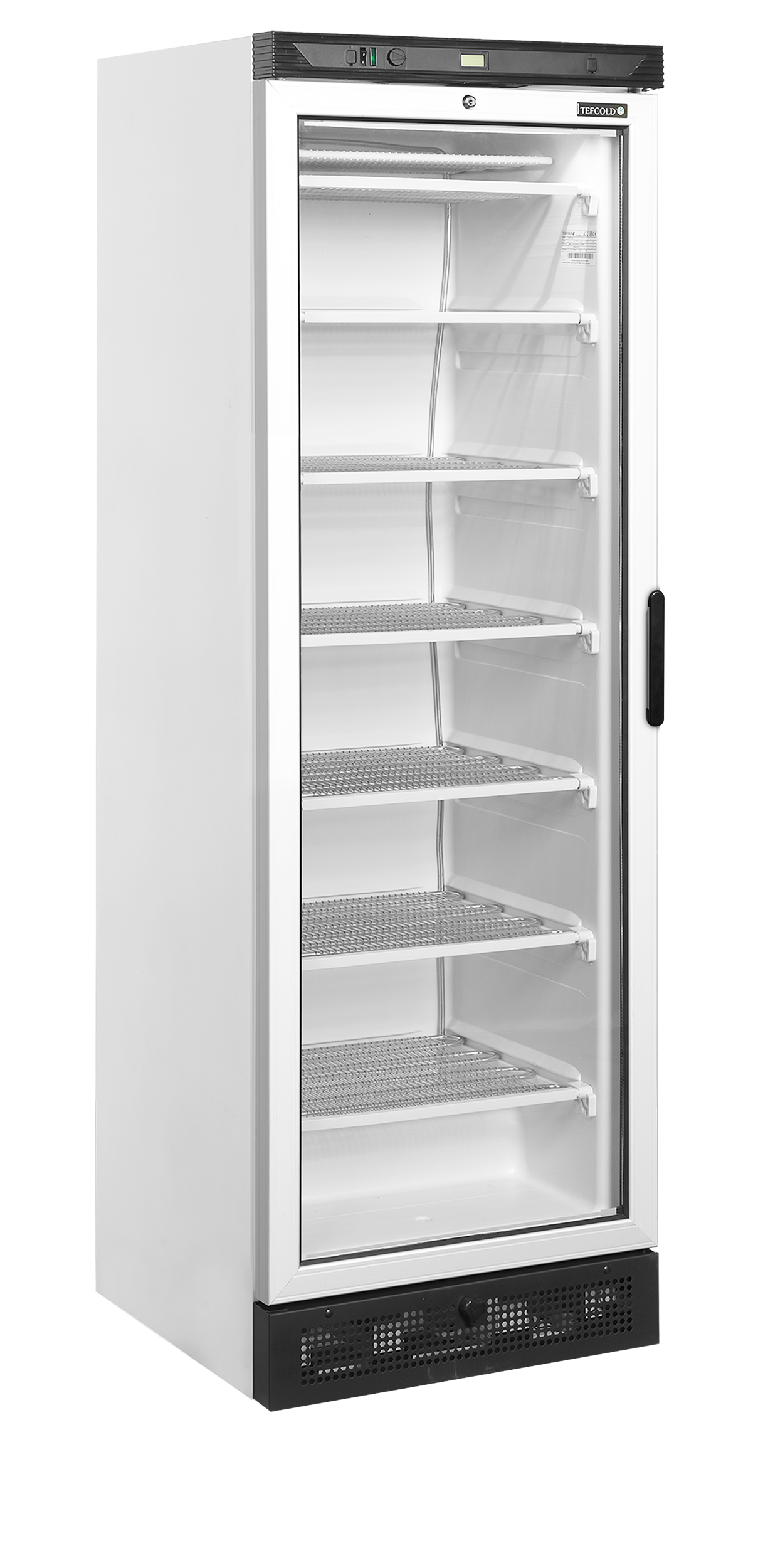 Armoire Vitrine À Froid Négatif UFFS371G LH Ouverture Gauche Porte Vitrée Chauffée