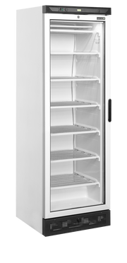 Armoire Vitrine À Froid Négatif UFFS371G LH Ouverture Gauche Porte Vitrée Chauffée