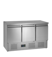 SA1365 S/S Comptoir Saladette GN1/1 En Acier Inoxydable Pour Cuisine Professionnelle Gamme SA