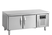 Armoire Frigorifique Sous Comptoir GN1/1 UC5210 Positif Inox SS304 2 Portes Fermeture Automatique