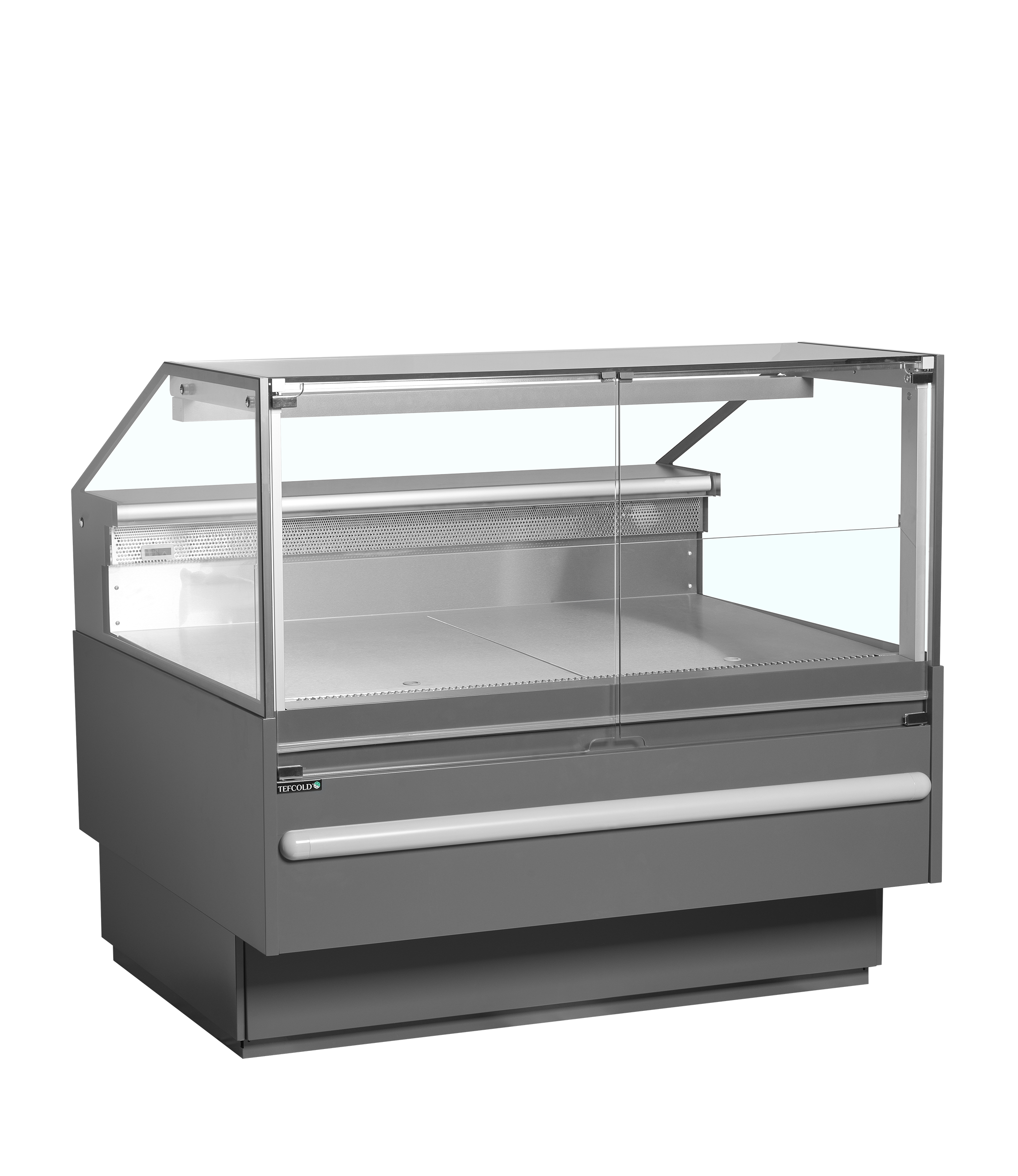 SOCB12582A Vitrine Réfrigérée De Service Professionnelle Avec Plan De Travail 825 mm LED Accès Arrière Façade Avant