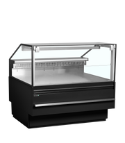 Armoire Frigorifique Vitrine Réfrigérée SOCA12590B Éclairage LED Vitrage Anti Buée Plan Travail 900 Mm