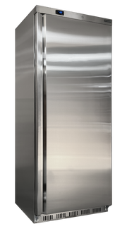 UF600SS Armoire Congélateur 2 Portes GN2 1 Froid Ventilé Inox Positif Ou Négatif