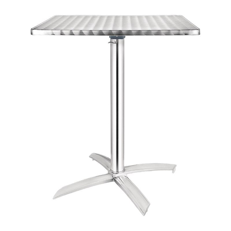 Table inox carrée à plateau basculant Bolero 600mm - EQUIPEMENT RESTAURATION 