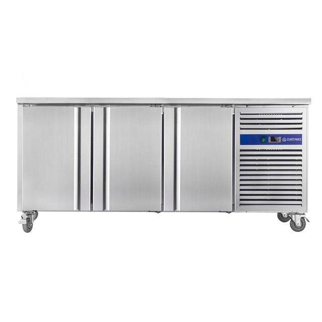 Desserte réfrigérée positive SNACK3200TN – 360 L – 2 portes inox by EQUIPEMENT RESTAURATION