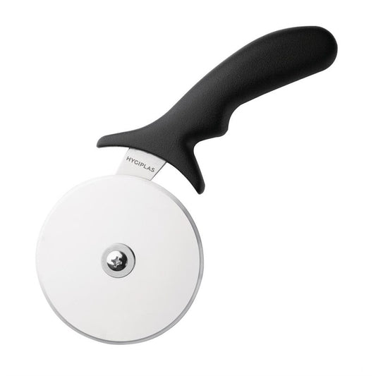 Roulette à pizza Hygiplas noire 102mm - EQUIPEMENT RESTAURATION 