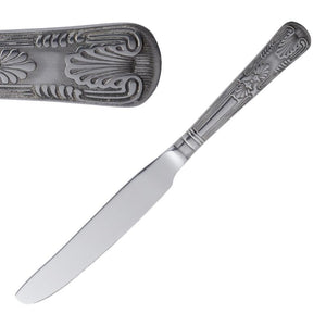 Couteau à dessert manche plein Olympia Kings (lot de 12) - EQUIPEMENT RESTAURATION 