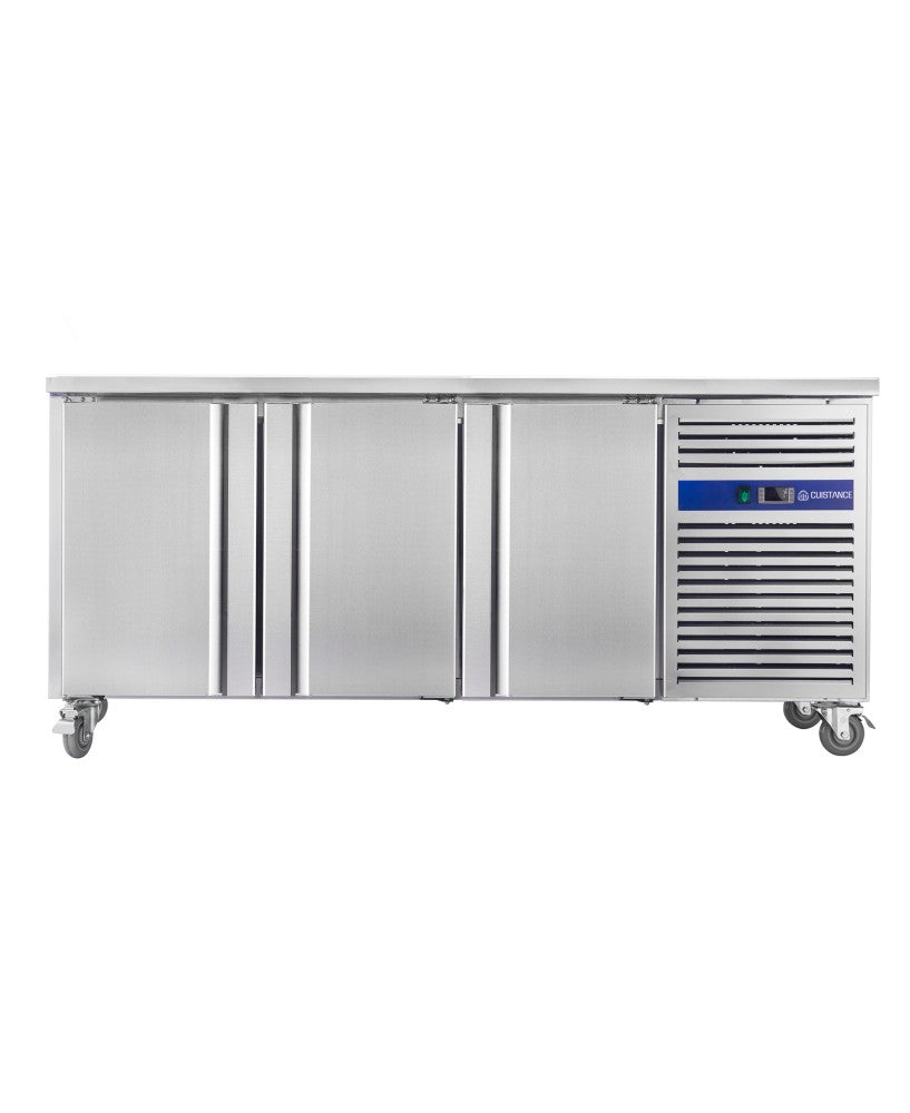 Meuble table congélateur – 3 portes pleines GN1/1 | CUIST GN3100BT - EQUIPEMENT RESTAURATION 