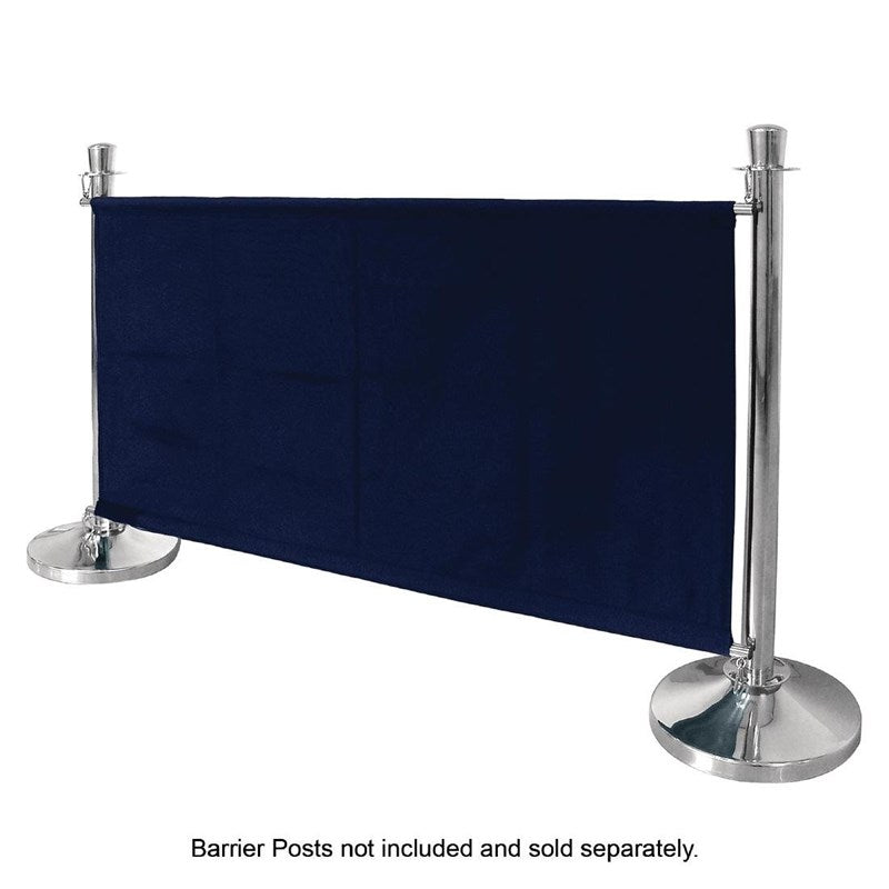 Barrière en toile Bolero bleu foncé - EQUIPEMENT RESTAURATION 