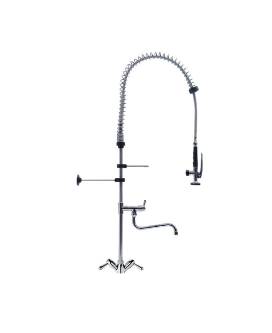 Douchette monotrou avec robinet intermédiaire | CUIST 3900002
