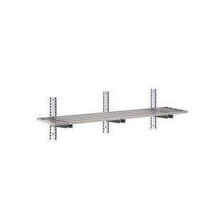 Etagère murale ajourée en inox 1000 x 400 x 350 mm | CUIST STSA104