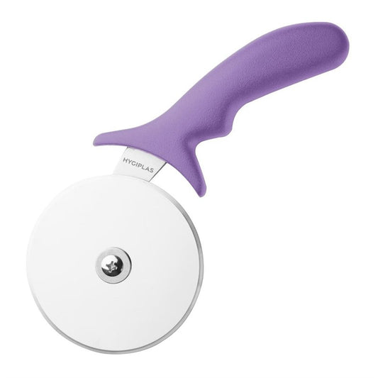 Roulette à pizza code couleur violet allergènes Hygiplas 102mm - EQUIPEMENT RESTAURATION 