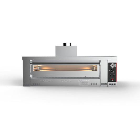 Four à pizza gaz 1 chambre 6 pizzas - Gamme Flame - FLAME6L - Pizza Group - EQUIPEMENT RESTAURATION 