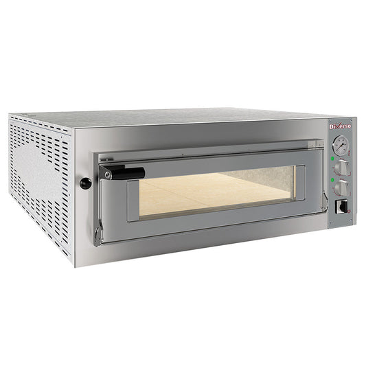 Four électrique 4 pizzas - 350 mm - 1 chambre - WR-FS04-MS - FOUR A PIZZA ÉLECTRIQUE