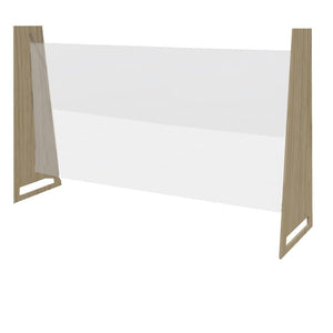 Ecran de protection de comptoir chêne clair Canteen-Style Bolero 860 x 1250mm - EQUIPEMENT RESTAURATION 