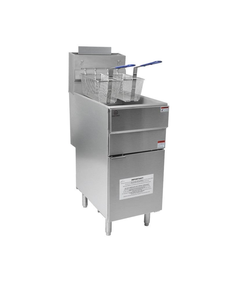 Friteuse professionnelle à poser 2 cuves 23 L - 26,4 kW - GF90