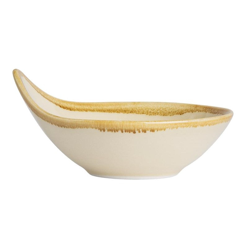 Bol couleur sable Olympia Kiln 100mm 70ml (Lot de 12) - EQUIPEMENT RESTAURATION 
