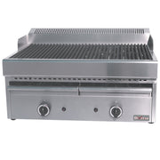 Grill-vapeur gaz avec grille de cuisson en fonte - WR-GV67-77 - EQUIPEMENT RESTAURATION 