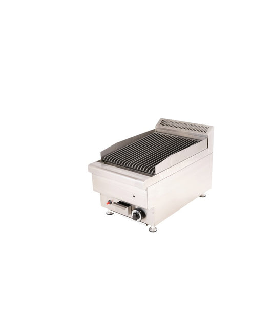 Plaque à snacker rainurée fonte – 1 brûleur – 8,5 kW – GCHD400