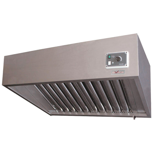 Hotte complète (7/7-1500 M3/h) 120 Pa variateur - 2 filtres - WR-K107-TV - HOTTE COMPLETE