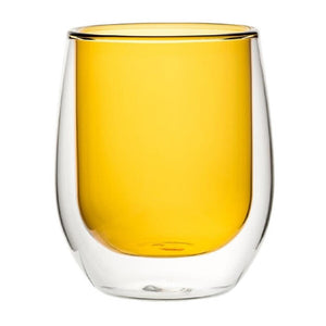 Verres à eau double paroi Utopia ambre 27 cl (lot de 6) - EQUIPEMENT RESTAURATION 