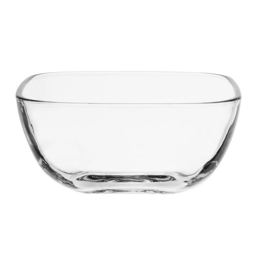 Bols carrés bas en verre Olympia (lot de 6) - EQUIPEMENT RESTAURATION 